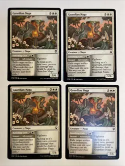 4x Mtg Baldur's Gate Guardian Naga NM/M Magic The Gathering - Image 1