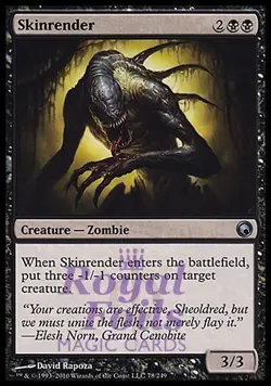 Skinrender 2x FOIL SOM MTG Scars of Mirrodin Uncommon MINT black - Image 1