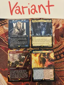 MTG Final Fantasy 98 Rare, 77 Regular, 13 Variant, 8 Foil Collection - Image 2