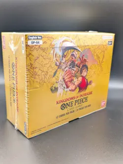 One Piece TCG: Kingdoms Of Intrigue Booster Box OP-04 (Factory Sealed) ENGLISH - Image 5