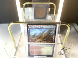 MTG Magic the Gathering Wind-Scarred Crag (271/471) Tarkir Dragonstorm NM - Image 1