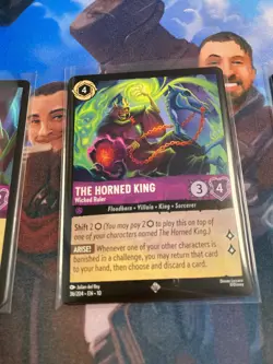The Horned King - Wicked Ruler Whispers Well 4x x4 Disney Lorcana Playset - Image 1