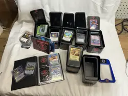 Chaotic Card Collection Lot Hundreds Cards - Rare Hologram Holo - Image 1