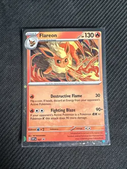 Flareon - 167 (Cosmos Holo) 167 Sv: Scarlet & Violet Promo Cards Holo - Image 1