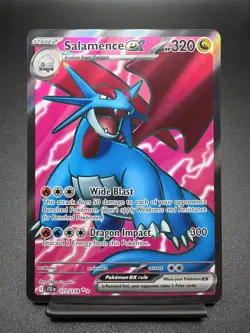 Salamence ex Full Art 177/159 Ultra Rare Journey Together Pokemon Card - Image 1