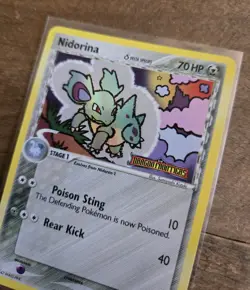 Pokemon TCG Nidorina Reverse Holo Stamped EX Dragon Frontiers Card 34/101 - Image 2
