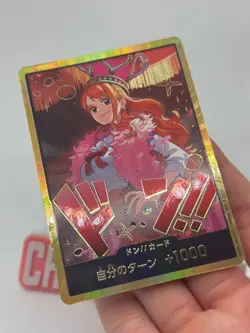 Gold DON!! Nami EB03 One Piece Heroines Edition Card Japanese OP NM - Image 2