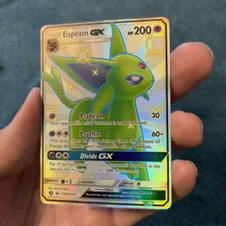Espeon GX SV60/SV94 Hidden Fates Shiny Vault Pokemon Card English NM - Image 1