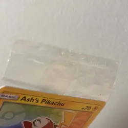 Ash's Pikachu SM108 SM Promo Holo Card English 70 HP Pokemon TCG - Image 3