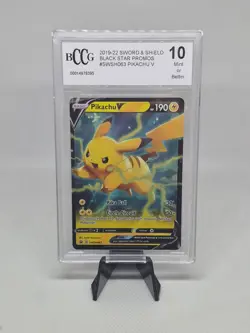 Pikachu V SWSH063 SWSH: Sword & Shield Promo Cards Holo 2020 BCCG 10 - Image 1