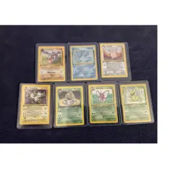Pokemon TCG Vintage First Edition Holo Rare Card Lot - Image 1