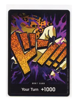 DON!! Card (Rob Lucci) Regular One Piece Premium Booster -The Best- English NM - Image 1