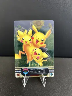 Pikachu And Pichu Bros Clear Pokemon Card - Image 1
