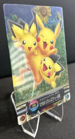 Pikachu And Pichu Bros Clear Pokemon Card - Image 3