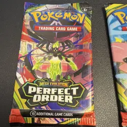 Pokemon TCG Mega Evolution Perfect Order 2 Booster Packs 10 Cards English - Image 5
