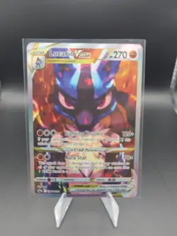 Pokemon Lucario VSTAR Black Star Promo Holo SWSH291 Sword & Shield 270 HP Card - Image 2