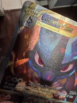 Pokemon Lucario VSTAR Black Star Promo Holo SWSH291 Sword & Shield 270 HP Card - Image 5
