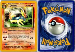 Pokemon Card - Quilava 47/111 Neo Genesis Uncommon Heavily Played - Image 3