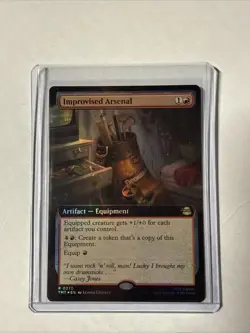 MTG Improvised Arsenal (Extended Art) Teenage Mutant Ninja Turtles Foil - Image 1