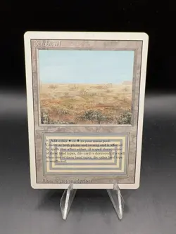 MtG Scrubland Revised Edition LP Lightly Played Magic the Gathering - Image 1