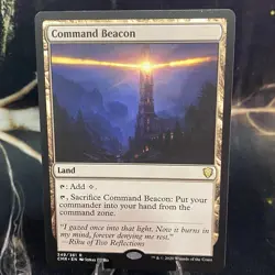 Magic the Gathering - Command Beacon - Commander Legends - Regular Rare LP 349 - Image 1