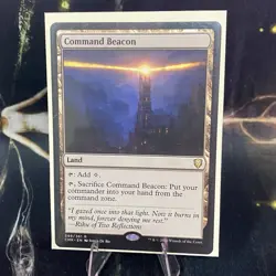 Magic the Gathering - Command Beacon - Commander Legends - Regular Rare LP 349 - Image 3