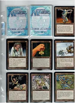 Magic the Gathering ICE AGE Complete Set in Binder - Image 2