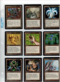 Magic the Gathering ICE AGE Complete Set in Binder - Image 3