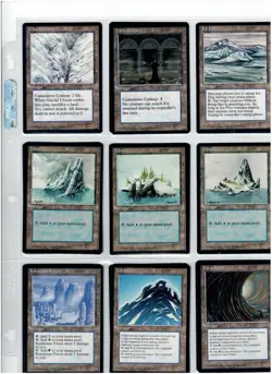 Magic the Gathering ICE AGE Complete Set in Binder - Image 4