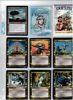 Magic the Gathering ICE AGE Complete Set in Binder - Image 5