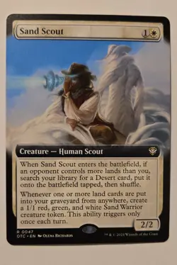 Sand Scout (Extended Art) Commander: Outlaws of Thunder Junction Regular - Image 1