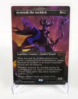 Acererak the Archlich 1784 Borderless Non Foil D & D Secret Lair MTG NM / M - Image 1