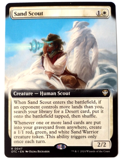 Sand Scout (Extended Art) - Commander: Outlaws of Thunder Junction - EN - R 0047 - Image 1