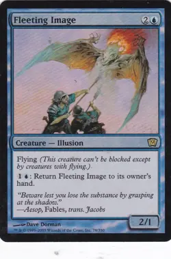 1x Foil - Fleeting Image - Magic the Gathering MTG Foil 9th Edition - Image 1