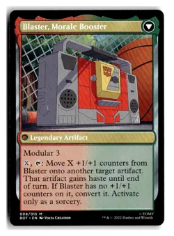 Blaster, Combat DJ M Universes Beyond: Transformers 8 NM - Image 2