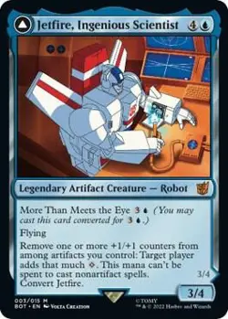 Jetfire, Ingenious Scientist - Universes Beyond: Transformers - 3 - LP/NM - Image 1