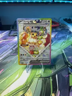Pokemon Eevee ex #174 Black Star Promo - Prismatic Evolutions NM - Image 1