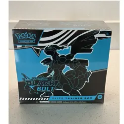 Pokemon TCG Scarlet & Violet Black Bolt Elite Trainer Box Sealed - Image 1