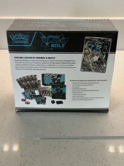 Pokemon TCG Scarlet & Violet Black Bolt Elite Trainer Box Sealed - Image 2