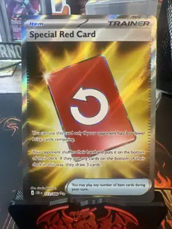 Special Red Card Full Art Ultra Rare 113/086 | Chaos Rising Pokemon TCG - NM - Image 1