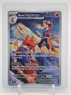 ETHAN'S MAGCARGO 2026 POKEMON ASCENDED HEROES ILLUSTRATION RARE #222/217 Q5859 - Image 1