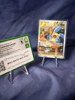 The Pokemon Company Minun 194/182 SV04 Paradox Rift Holo Illustration Rare - Image 2