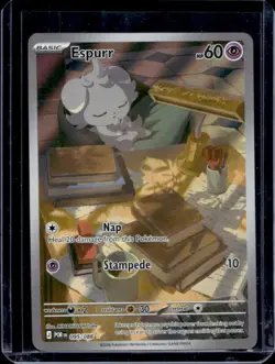2026 Pokemon Perfect Order Espurr Illustration Rare #095/088 - Image 1
