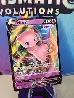Pokemon TCG Mew v Alternate Full Art Holo Rare Fusion Strike 113/264 NM - Image 1
