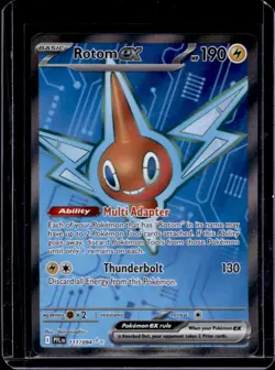 2025 Pokemon Phantasmal Flames Rotom ex Ultra Rare #111/094 - Image 1