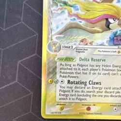 Pidgeot (Delta Species) 14/110 EX Holon Phantoms Holo Rare Pokemon TCG EN - Image 5