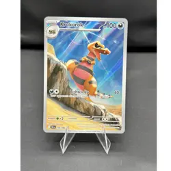 Pokemon TCG Black Bolt Krokorok 136/086 illustration rare english NM - Image 1