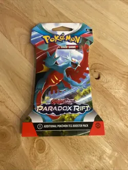 SEALED - PARADOX RIFT Pokemon Scarlet & Violet- Sleeved Booster Pack - Image 2