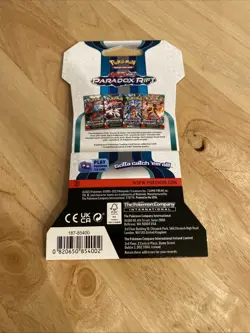 SEALED - PARADOX RIFT Pokemon Scarlet & Violet- Sleeved Booster Pack - Image 4