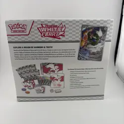 Pokemon TCG Scarlet and Violet White Flare ETB (Elite Trainer Box) Sealed - Image 3